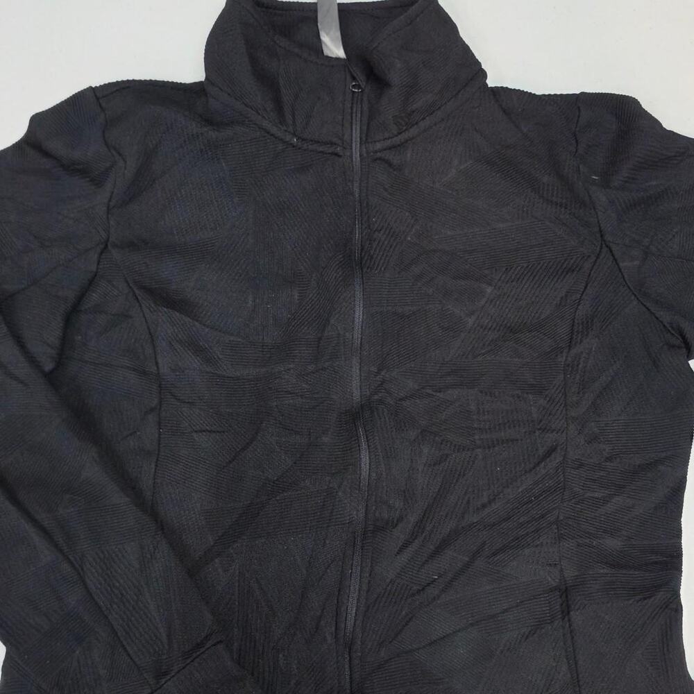 Mondetta black textured full zip Activewear Jacket